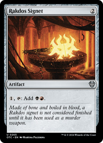 Rakdos Signet [Outlaws of Thunder Junction Commander] - The Mythic Store | 24h Order Processing