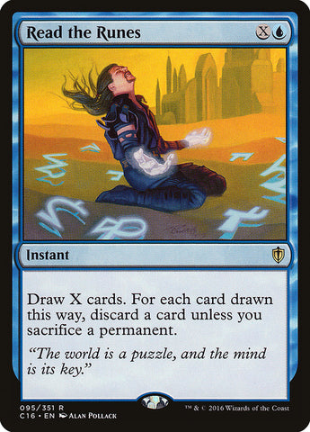 Read the Runes [Commander 2016] - The Mythic Store | 24h Order Processing