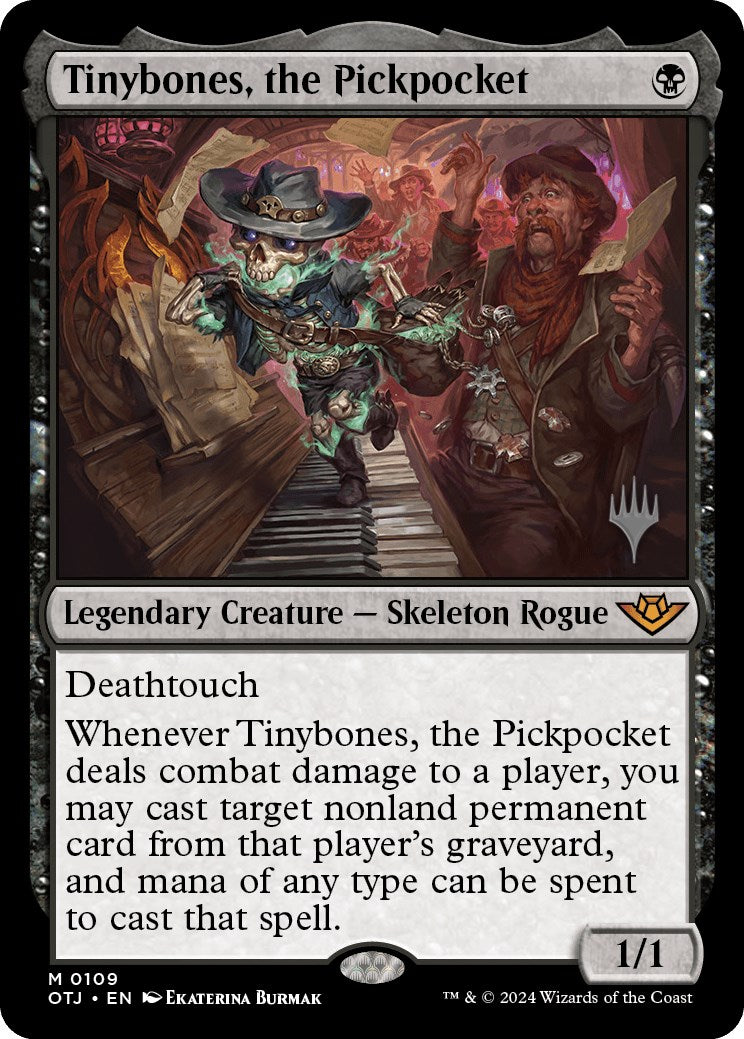 Tinybones, the Pickpocket (Promo Pack) [Outlaws of Thunder Junction Promos] - The Mythic Store | 24h Order Processing