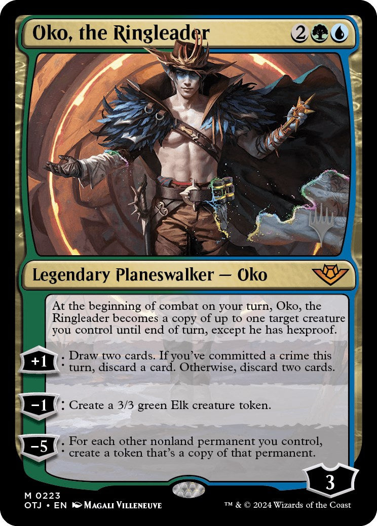 Oko, the Ringleader (Promo Pack) [Outlaws of Thunder Junction Promos] - The Mythic Store | 24h Order Processing