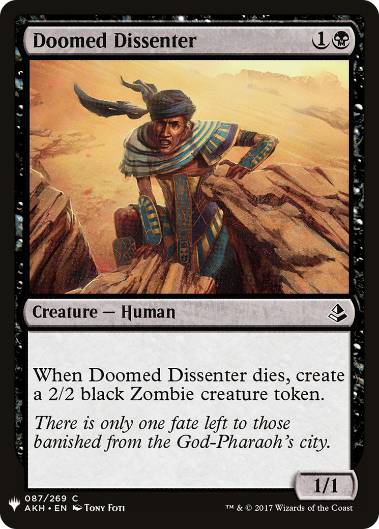 Doomed Dissenter [Mystery Booster] - The Mythic Store | 24h Order Processing