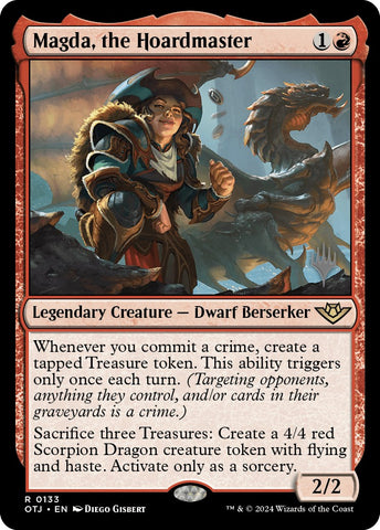 Magda, the Hoardmaster (Promo Pack) [Outlaws of Thunder Junction Promos] - The Mythic Store | 24h Order Processing