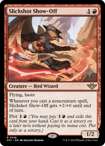 Slickshot Show-Off (Promo Pack) [Outlaws of Thunder Junction Promos] - The Mythic Store | 24h Order Processing