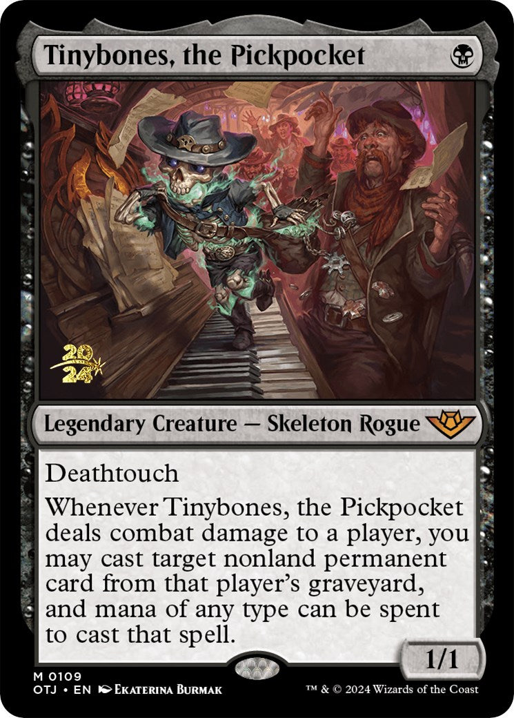 Tinybones, the Pickpocket [Outlaws of Thunder Junction Prerelease Promos] - The Mythic Store | 24h Order Processing