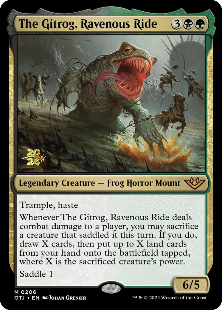 The Gitrog, Ravenous Ride [Outlaws of Thunder Junction Prerelease Promos] - The Mythic Store | 24h Order Processing