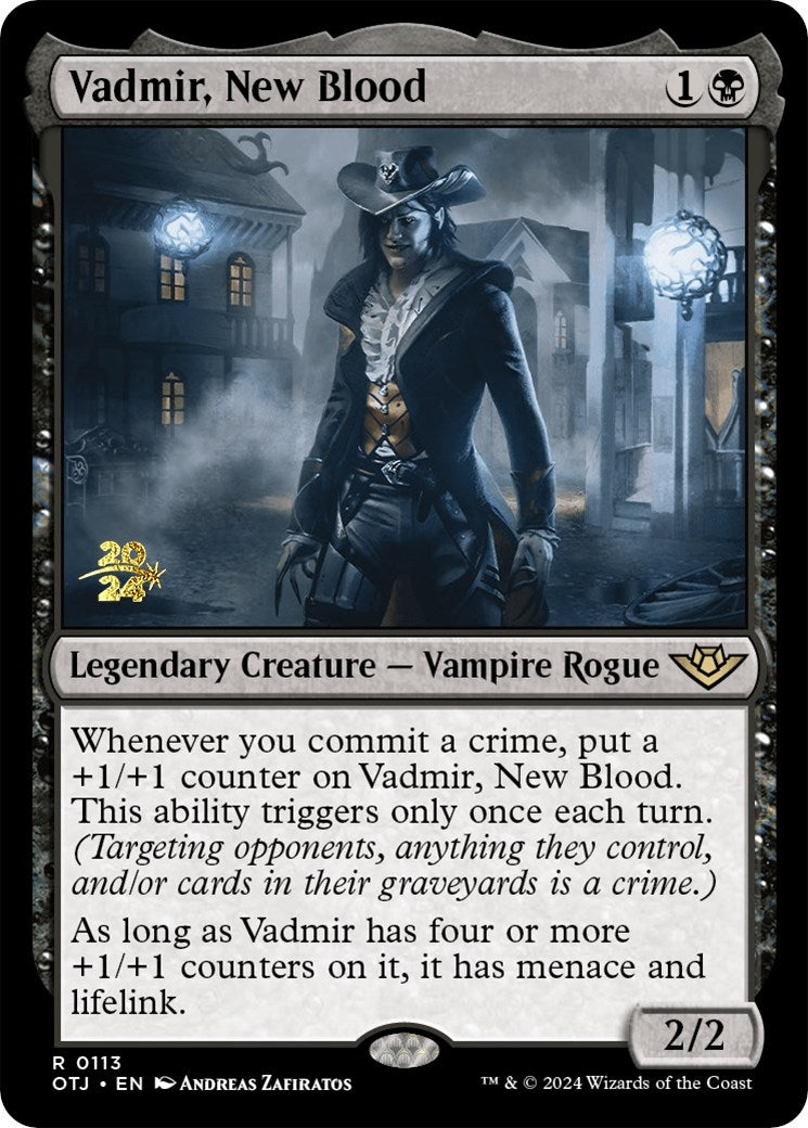 Vadmir, New Blood [Outlaws of Thunder Junction Prerelease Promos] - The Mythic Store | 24h Order Processing