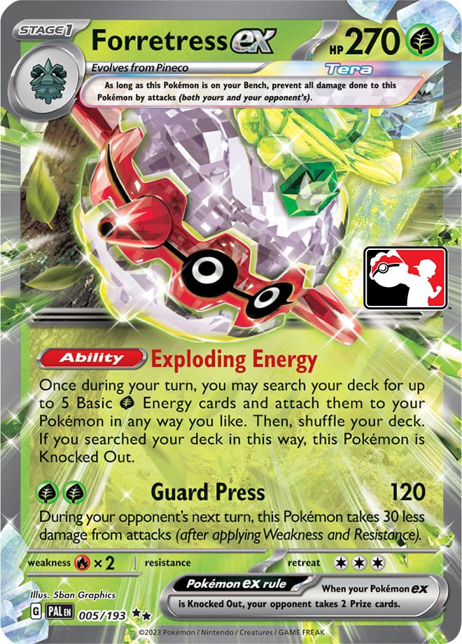 Forretress ex (005/193) [Prize Pack Series Four] - The Mythic Store | 24h Order Processing