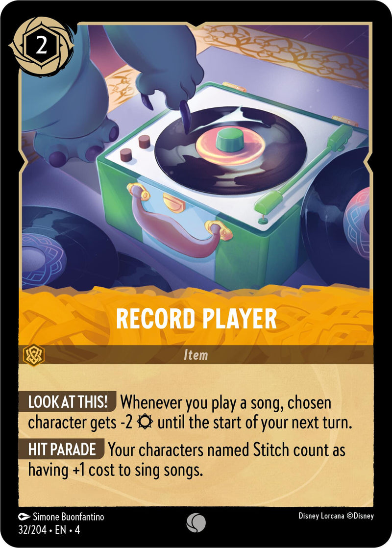 Record Player (32/204) [Ursula's Return] - The Mythic Store | 24h Order Processing