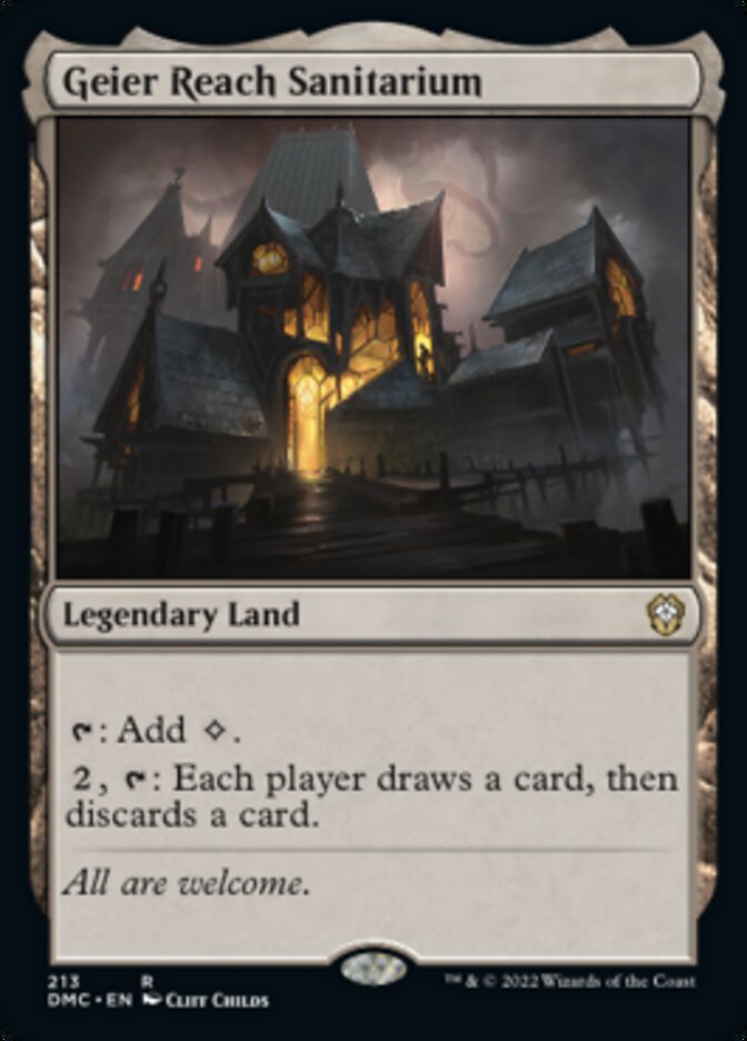 Geier Reach Sanitarium [Dominaria United Commander] - The Mythic Store | 24h Order Processing