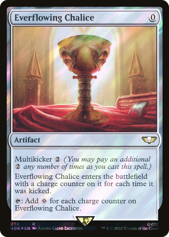Everflowing Chalice (Surge Foil) [Warhammer 40,000] - The Mythic Store | 24h Order Processing