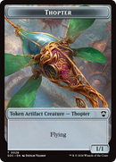 Phyrexian Germ // Thopter Double-Sided Token [Secrets of Strixhaven Commander Tokens] - The Mythic Store | 24h Order Processing