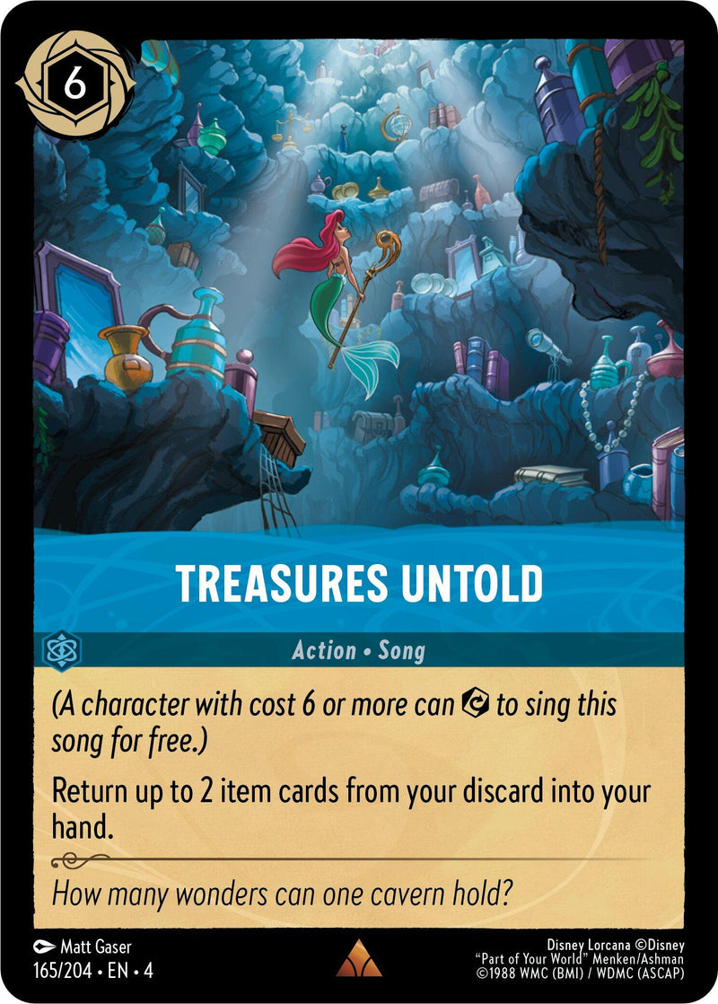 Treasures Untold (165/204) [Ursula's Return] - The Mythic Store | 24h Order Processing