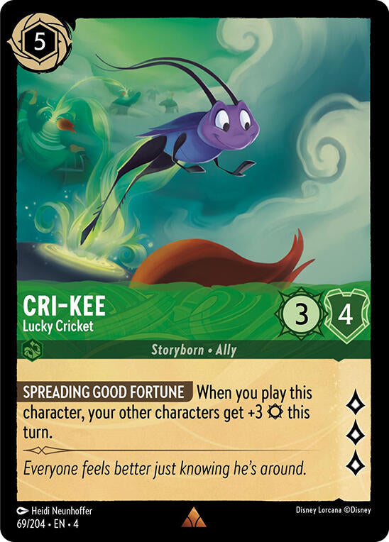 Cri-Kee - Lucky Cricket (69/204) [Ursula's Return] - The Mythic Store | 24h Order Processing