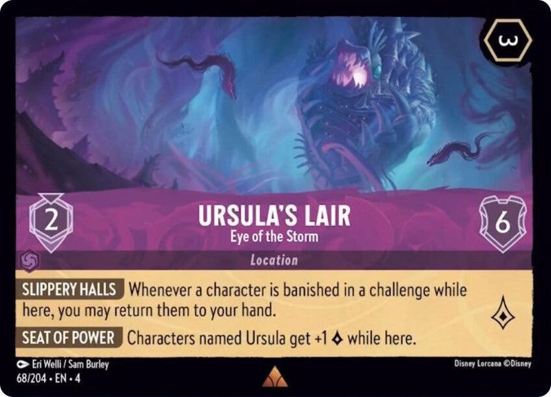 Ursula's Lair - Eye of the Storm (68/204) [Ursula's Return] - The Mythic Store | 24h Order Processing