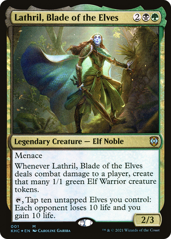 Lathril, Blade of the Elves [Kaldheim Commander] - The Mythic Store | 24h Order Processing