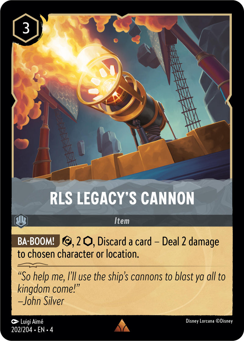 RLS Legacy's Cannon (202/204) [Ursula's Return] - The Mythic Store | 24h Order Processing