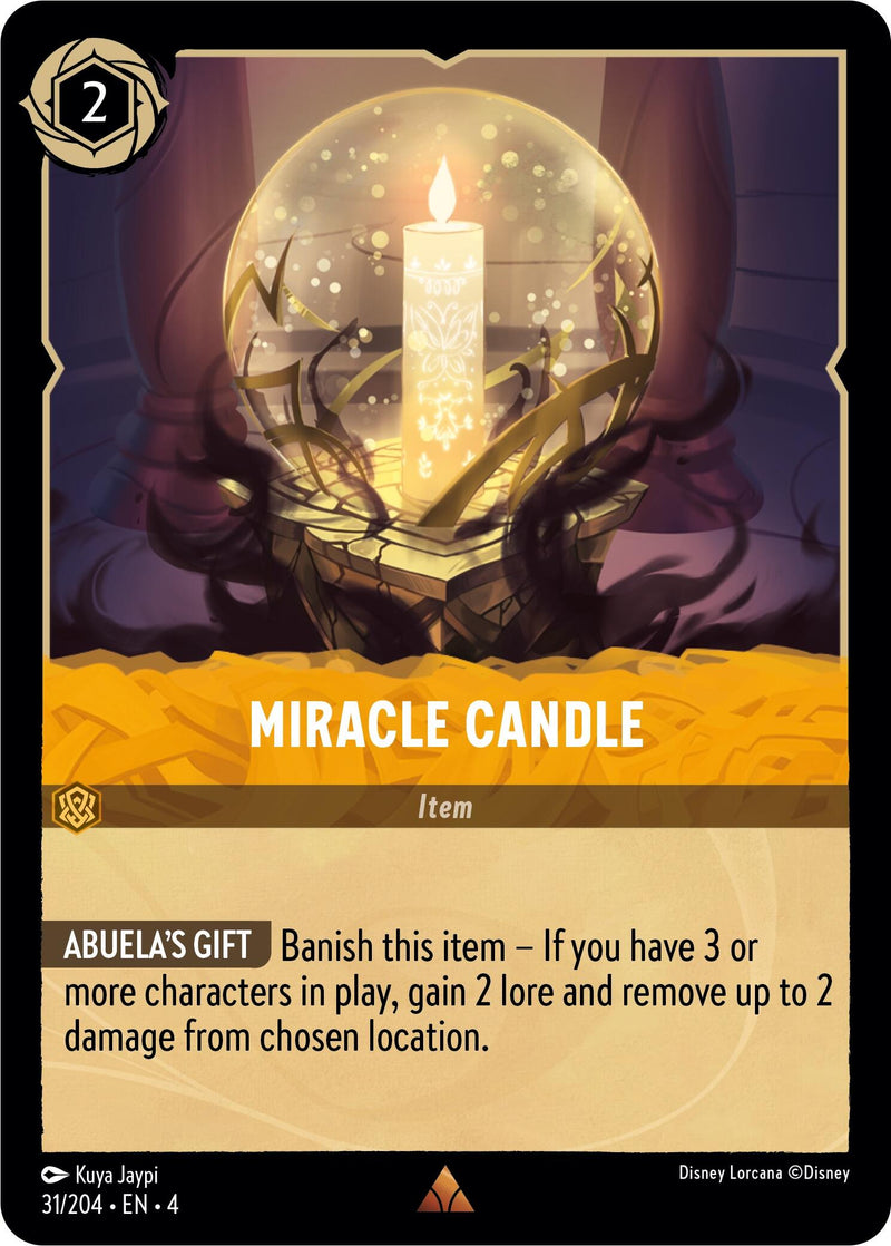 Miracle Candle (31/204) [Ursula's Return] - The Mythic Store | 24h Order Processing