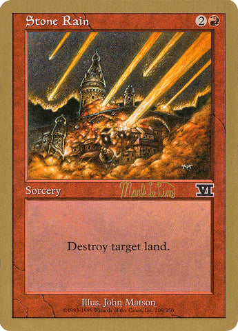 Stone Rain (Mark Le Pine) [World Championship Decks 1999] - The Mythic Store | 24h Order Processing