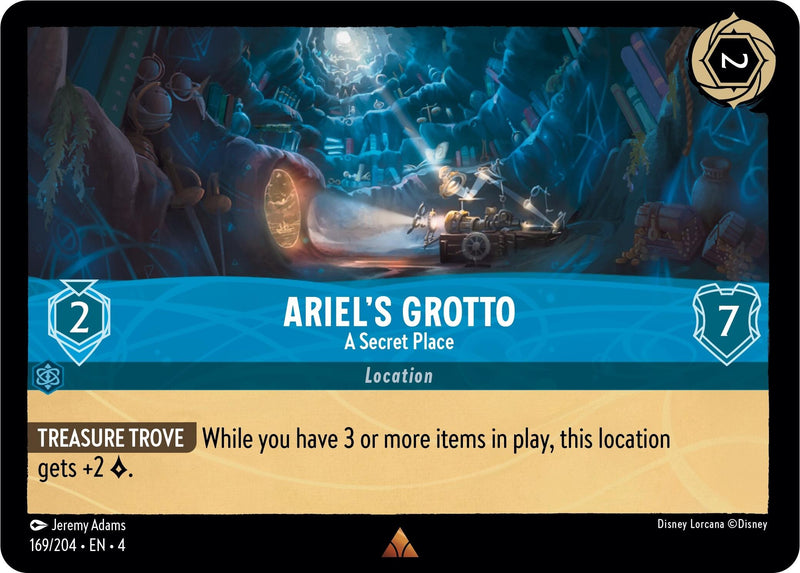 Ariel's Grotto - A Secret Place (169/204) [Ursula's Return] - The Mythic Store | 24h Order Processing