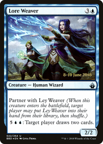 Lore Weaver [Battlebond Prerelease Promos] - The Mythic Store | 24h Order Processing