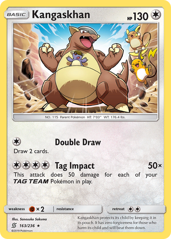 Kangaskhan (163/236) [Sun & Moon: Unified Minds] - The Mythic Store | 24h Order Processing