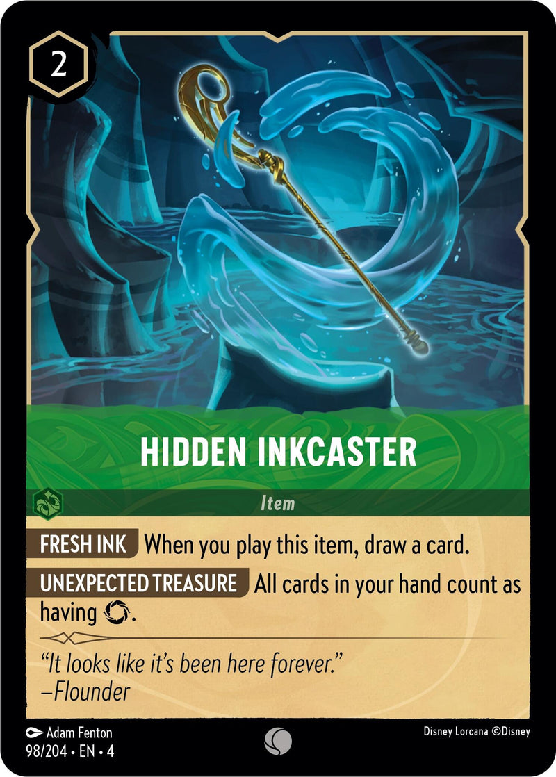 Hidden Inkcaster (98/204) [Ursula's Return] - The Mythic Store | 24h Order Processing