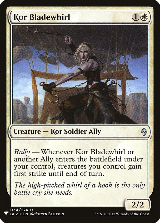 Kor Bladewhirl [Mystery Booster] - The Mythic Store | 24h Order Processing