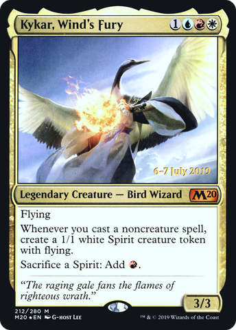 Kykar, Wind's Fury [Core Set 2020 Prerelease Promos] - The Mythic Store | 24h Order Processing
