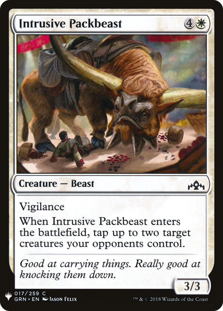 Intrusive Packbeast [Mystery Booster] - The Mythic Store | 24h Order Processing