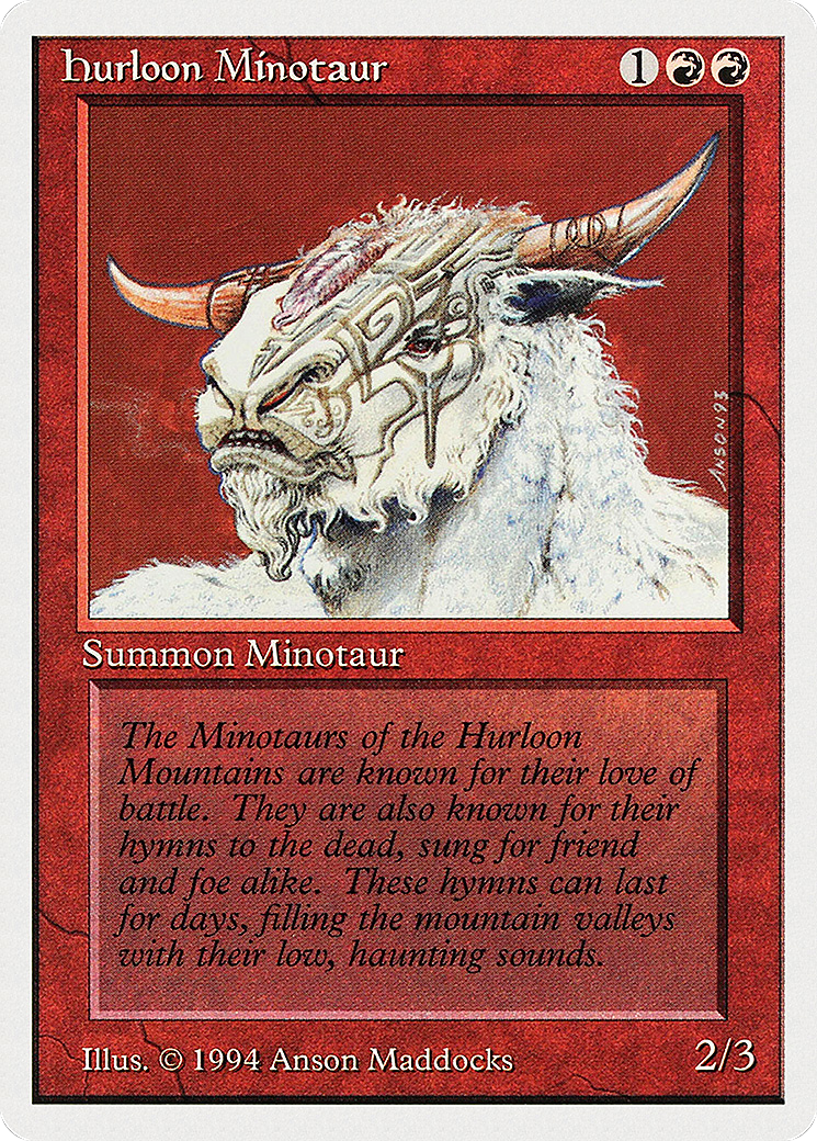 Hurloon Minotaur [Summer Magic / Edgar] - The Mythic Store | 24h Order Processing
