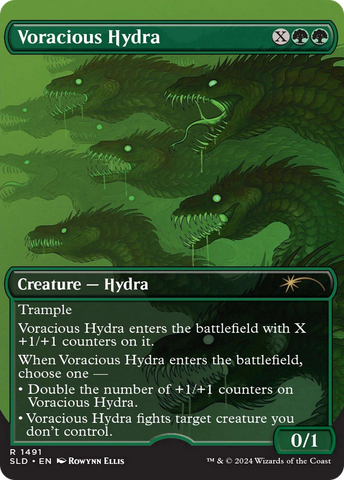 Voracious Hydra (Rainbow Foil) [Secret Lair Drop Series] - The Mythic Store | 24h Order Processing