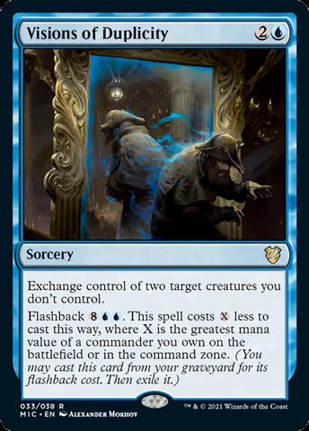 Visions of Duplicity [Innistrad: Midnight Hunt Commander] - The Mythic Store | 24h Order Processing