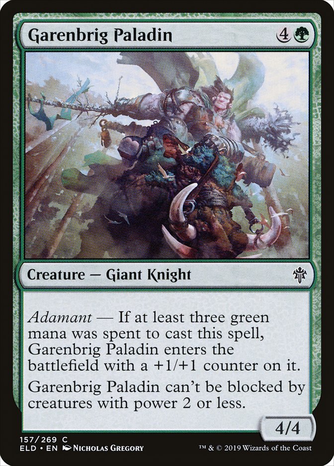 Garenbrig Paladin [Throne of Eldraine] - The Mythic Store | 24h Order Processing