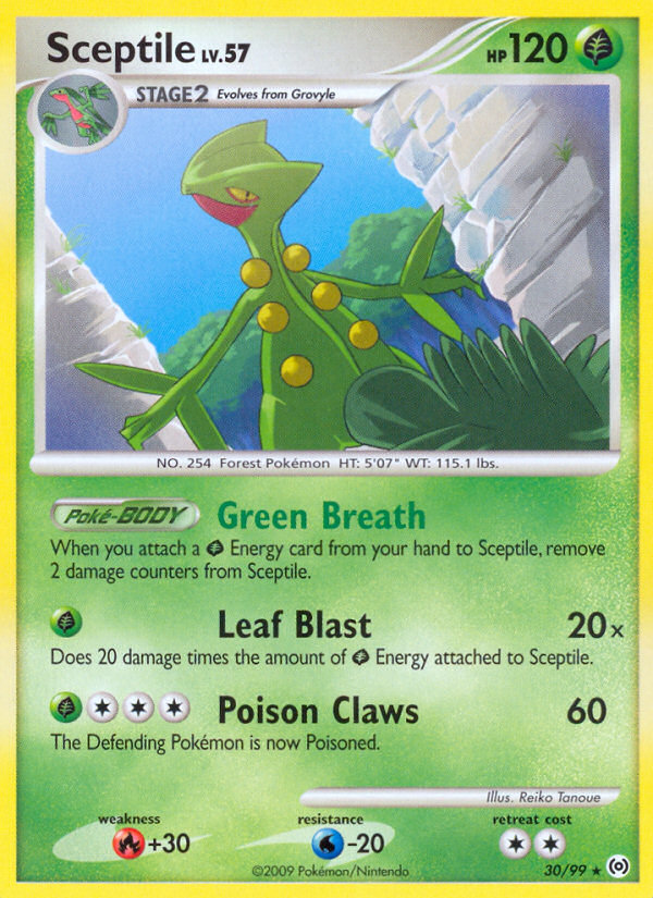 Sceptile (30/99) [Platinum: Arceus] - The Mythic Store | 24h Order Processing
