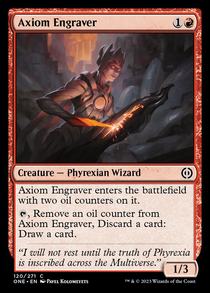 Axiom Engraver [Phyrexia: All Will Be One] - The Mythic Store | 24h Order Processing