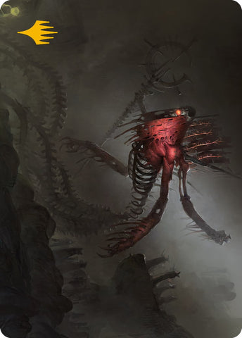 Drivnod, Carnage Dominus Art Card (Gold-Stamped Signature) [Phyrexia: All Will Be One Art Series] - The Mythic Store | 24h Order Processing
