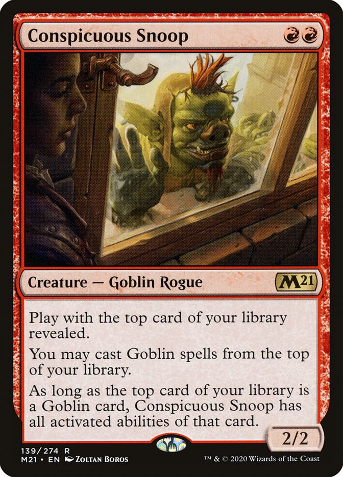Conspicuous Snoop [Core Set 2021] - The Mythic Store | 24h Order Processing