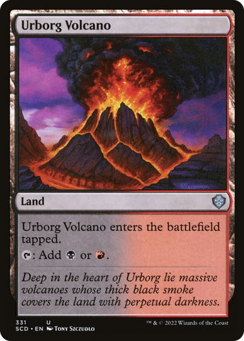 Urborg Volcano [Starter Commander Decks] - The Mythic Store | 24h Order Processing