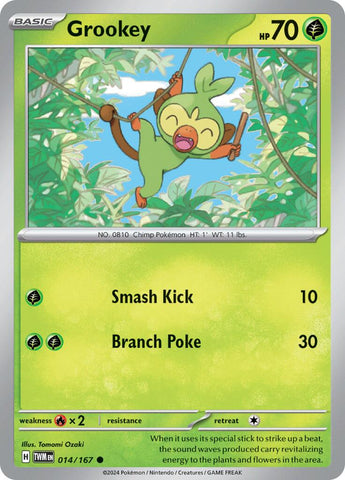Grookey (014/167) [Scarlet & Violet: Twilight Masquerade] - The Mythic Store | 24h Order Processing