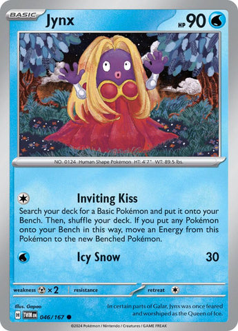 Jynx (046/167) [Scarlet & Violet: Twilight Masquerade] - The Mythic Store | 24h Order Processing