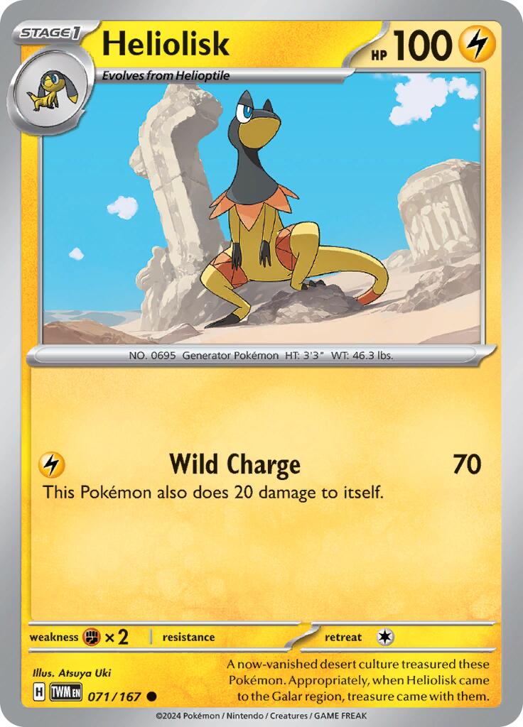 Heliolisk (071/167) [Scarlet & Violet: Twilight Masquerade] - The Mythic Store | 24h Order Processing