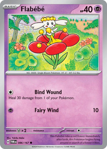 Flabebe (086/167) [Scarlet & Violet: Twilight Masquerade] - The Mythic Store | 24h Order Processing