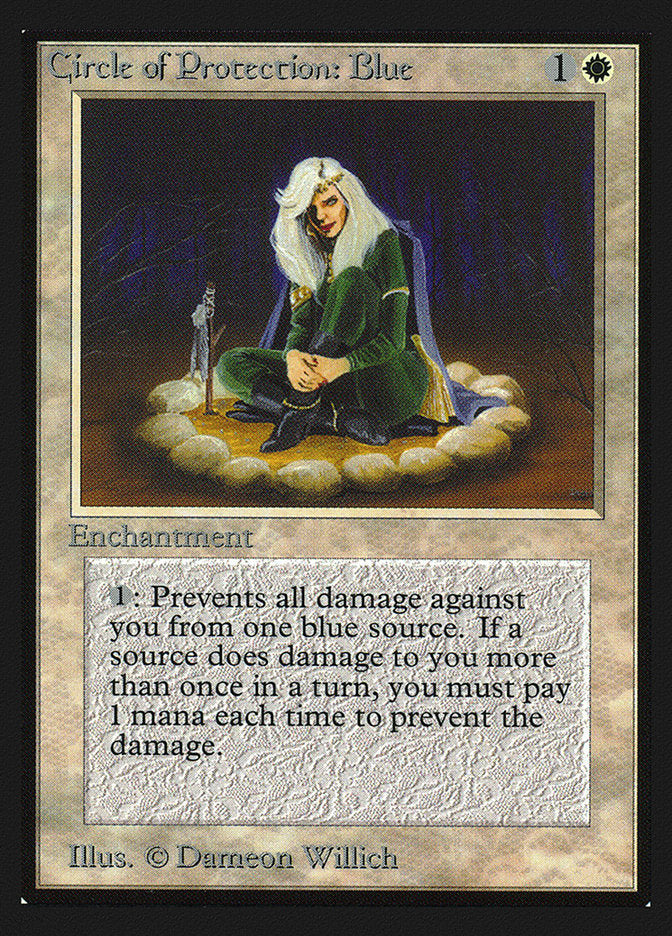 Circle of Protection: Blue [International Collectors' Edition] - The Mythic Store | 24h Order Processing
