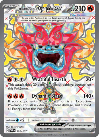 Hearthflame Mask Ogerpon ex (192/167) [Scarlet & Violet: Twilight Masquerade] - The Mythic Store | 24h Order Processing