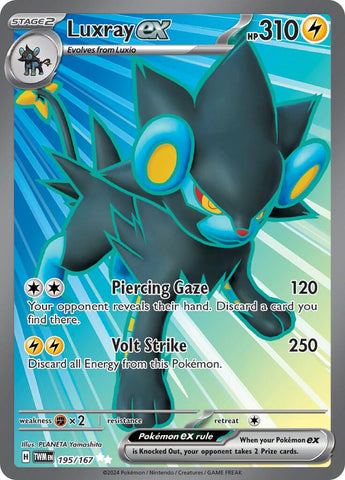 Luxray ex (195/167) [Scarlet & Violet: Twilight Masquerade] - The Mythic Store | 24h Order Processing