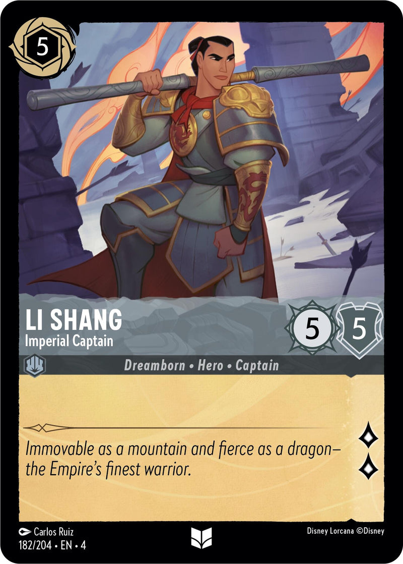 Li Shang - Imperial Captain (182/204) [Ursula's Return] - The Mythic Store | 24h Order Processing