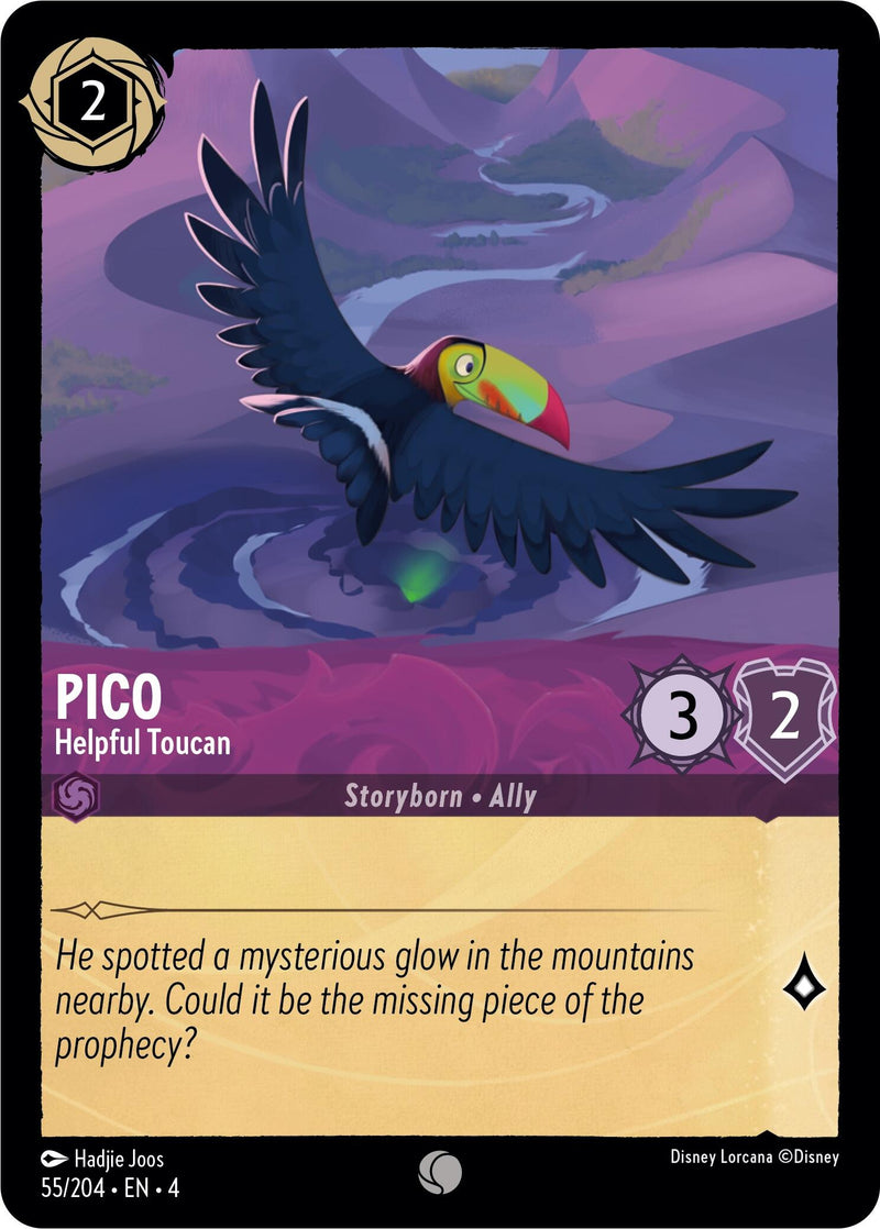 Pico - Helpful Toucan (55/204) [Ursula's Return] - The Mythic Store | 24h Order Processing