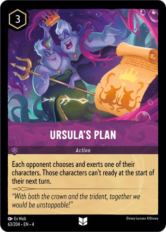Ursula's Plan (63/204) [Ursula's Return] - The Mythic Store | 24h Order Processing
