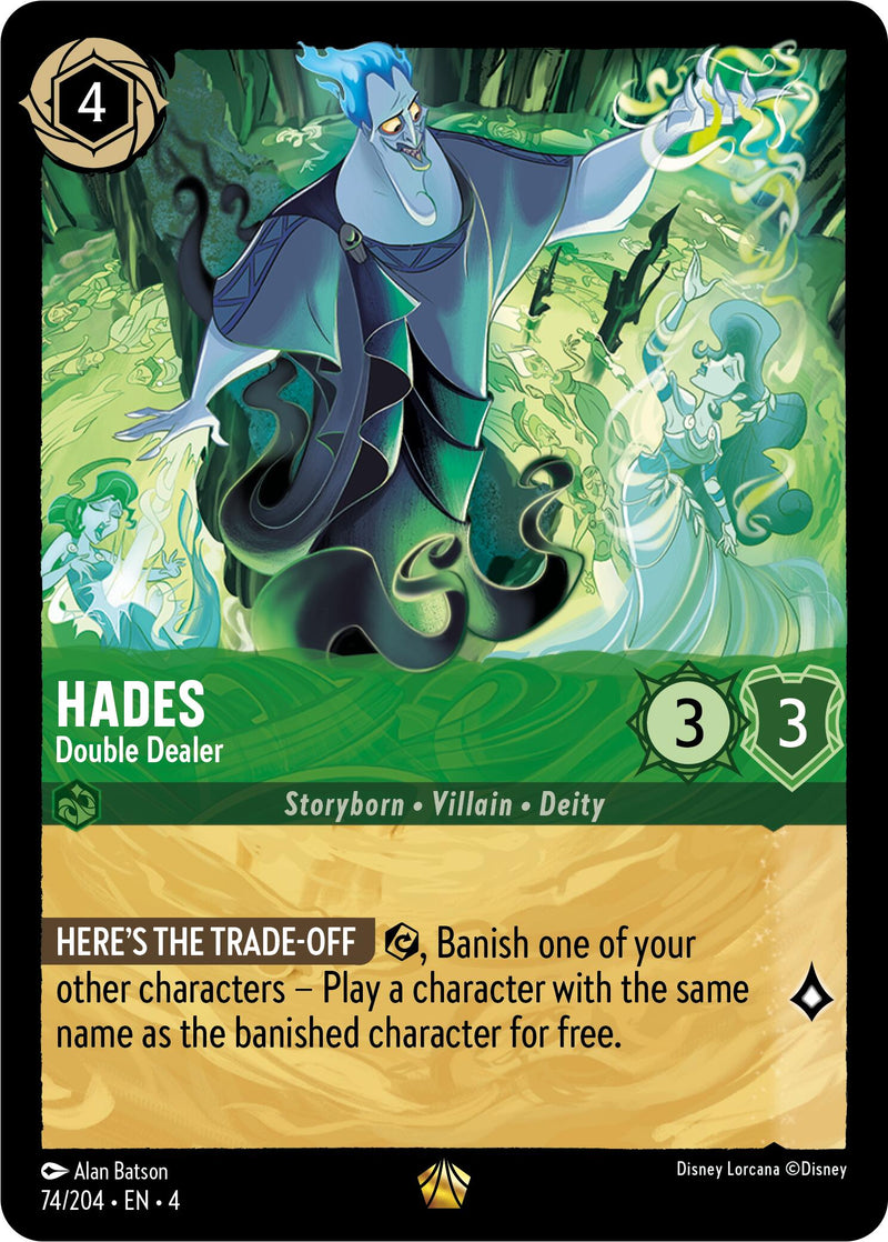 Hades - Double Dealer (74/204) [Ursula's Return] - The Mythic Store | 24h Order Processing