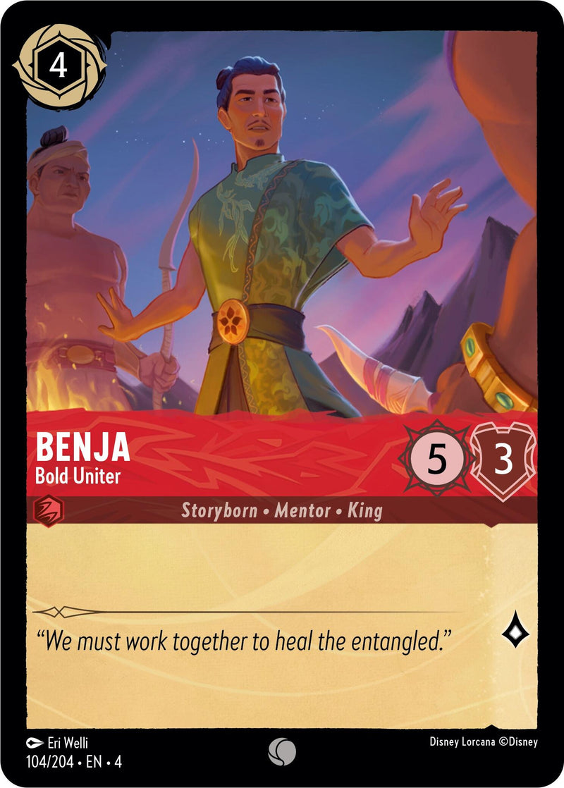 Benja - Bold Uniter (104/204) [Ursula's Return] - The Mythic Store | 24h Order Processing